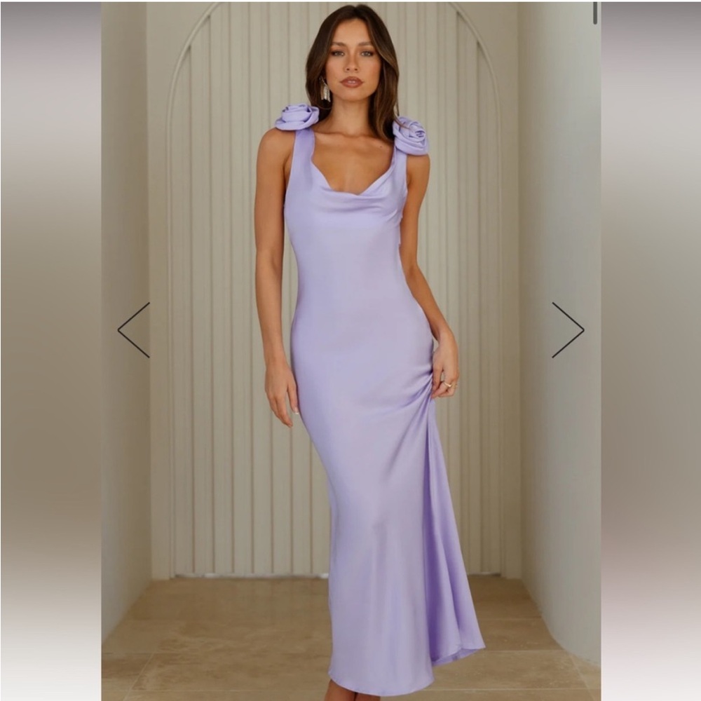 Hello Molly Lavender Dress